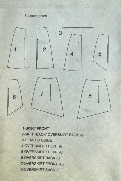 Simplicity 8416 Sewing Pattern (Vintage) UNCUT/CUT