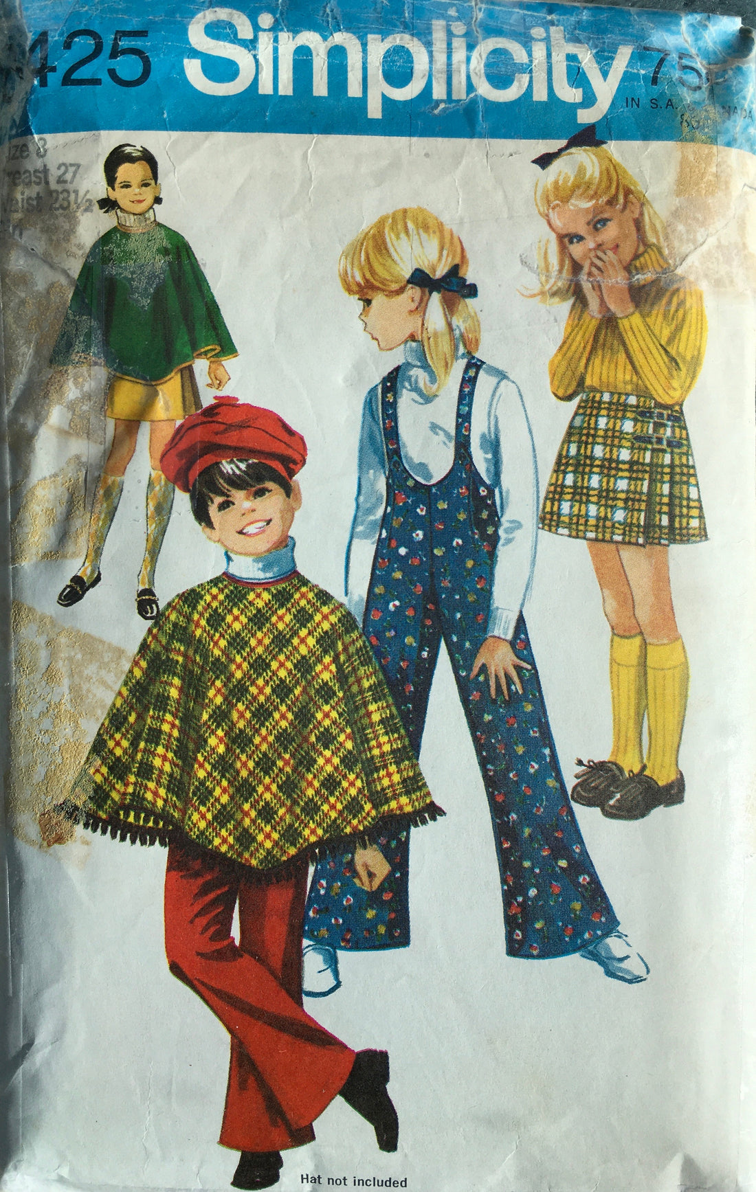 Simplicity 8425 Sewing Pattern (Vintage) CUT