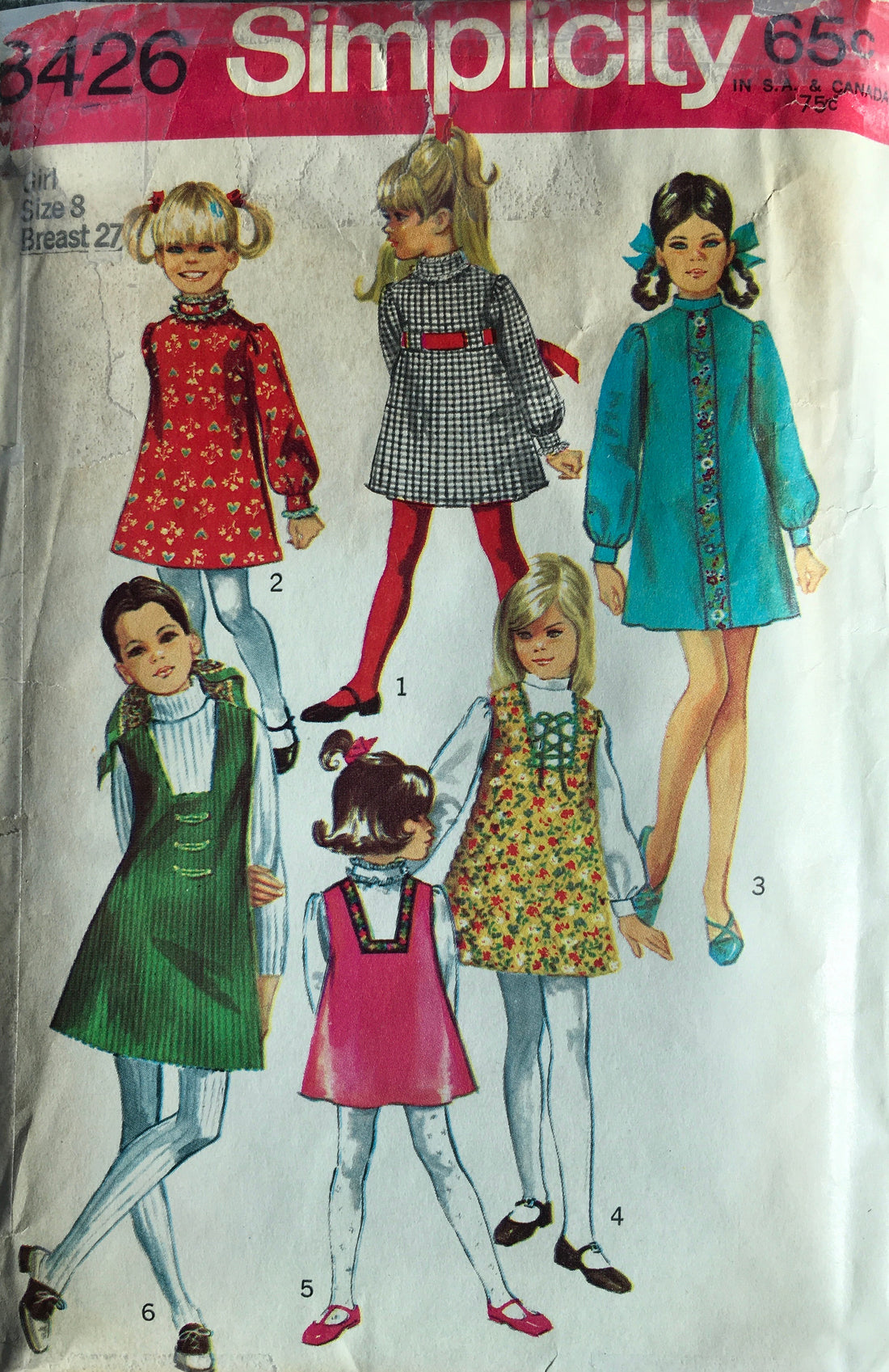 Simplicity 8426 Sewing Pattern (Vintage) UNCUT