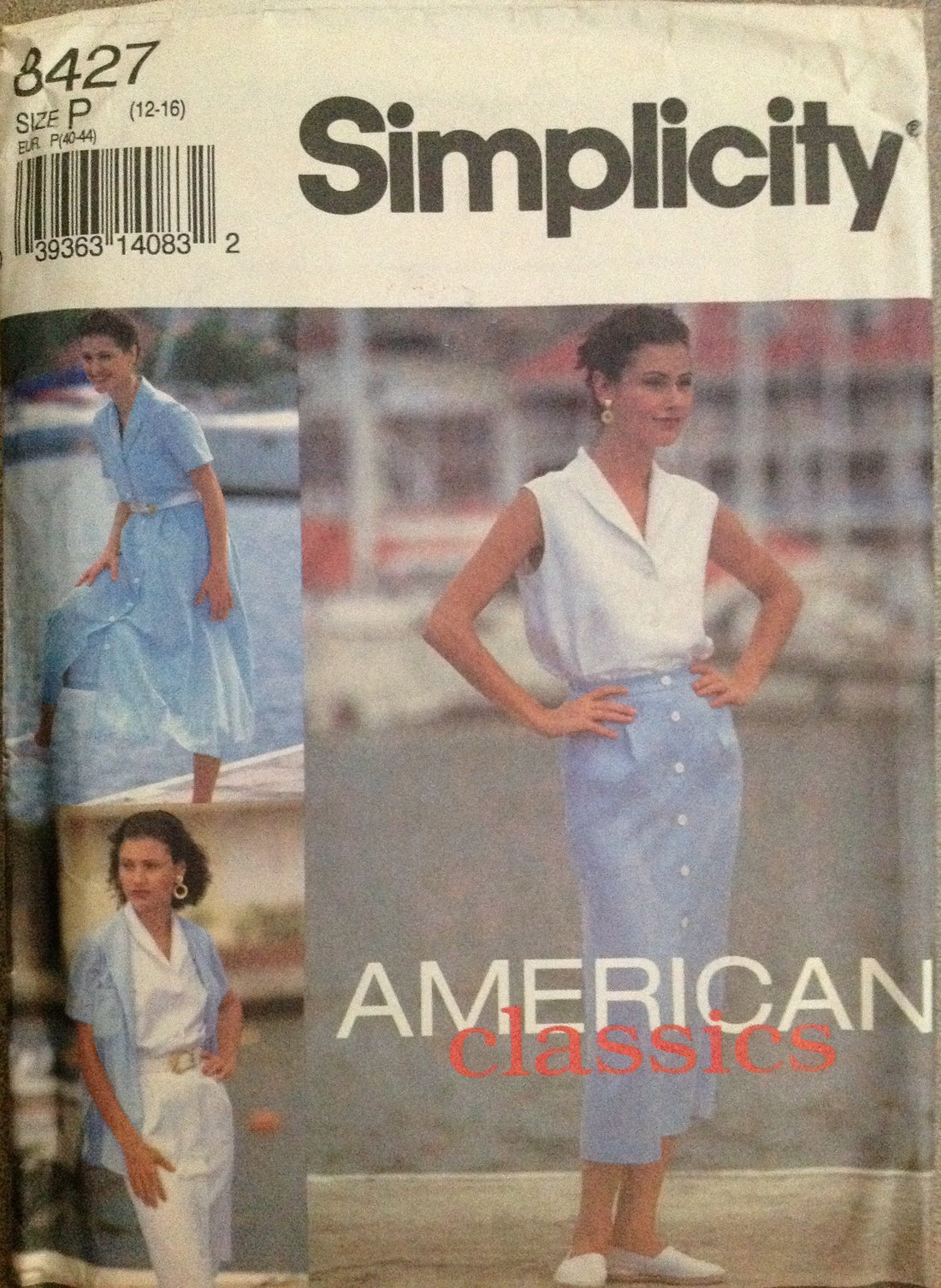 Simplicity 8427 Sewing Pattern (Vintage) UNCUT
