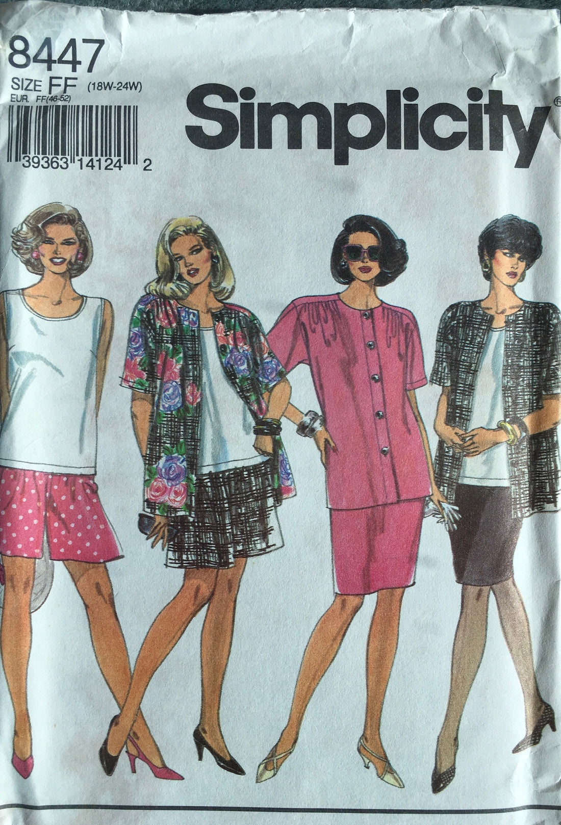 Simplicity 8447 Sewing Pattern (Vintage) UNCUT