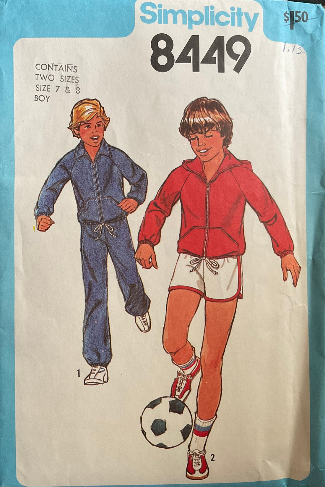Simplicity 8449 Sewing Pattern (Vintage) UNCUT