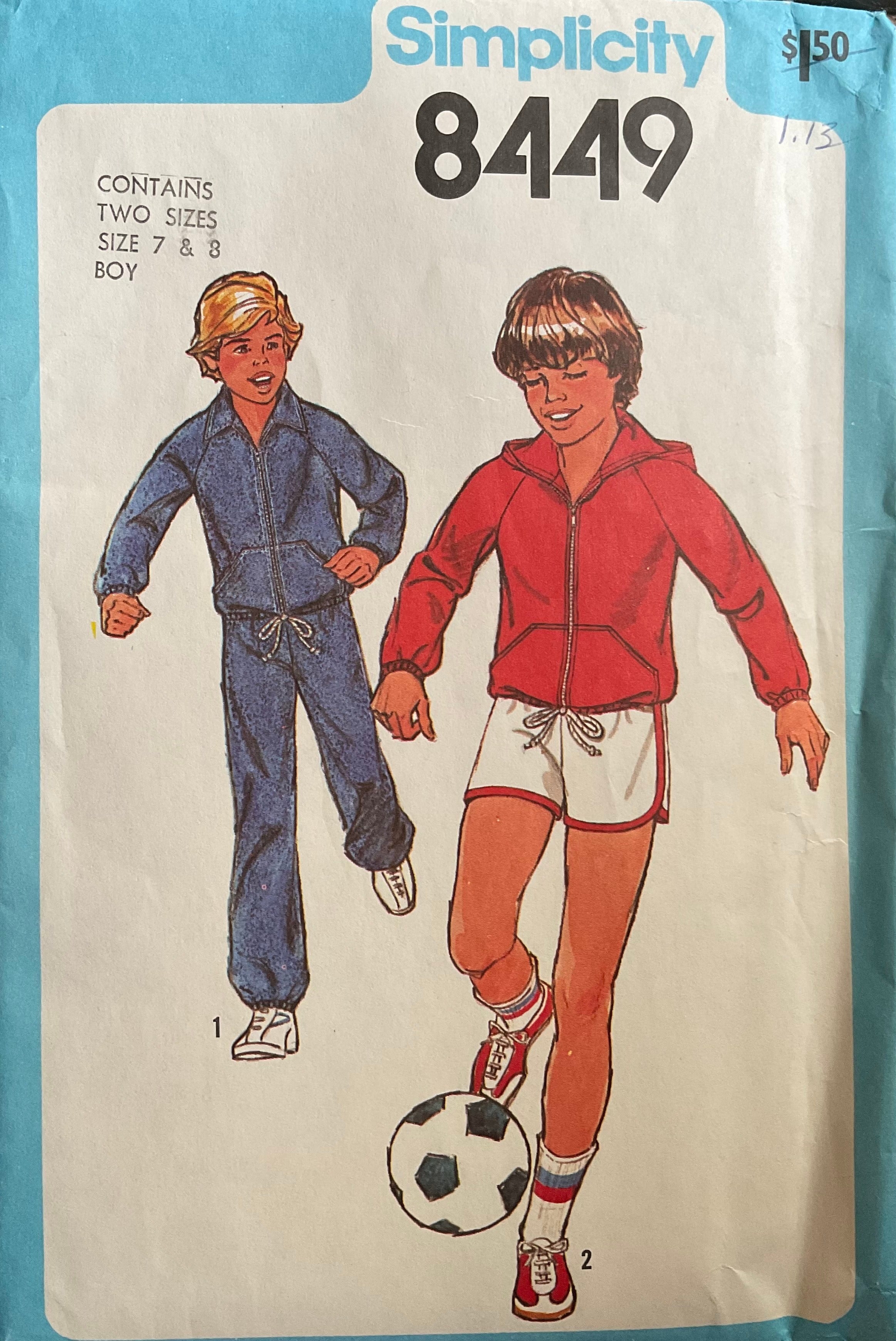 Simplicity 8449 Sewing Pattern (Vintage) UNCUT