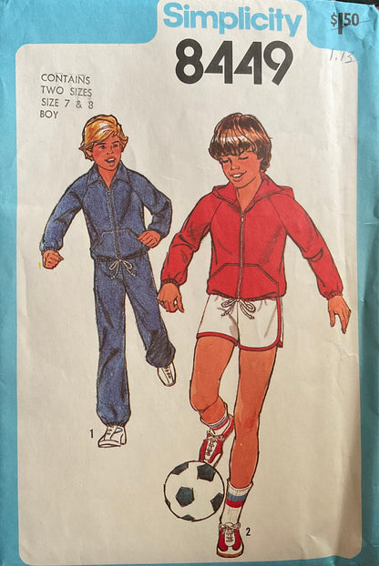 Simplicity 8449 Sewing Pattern (Vintage) UNCUT