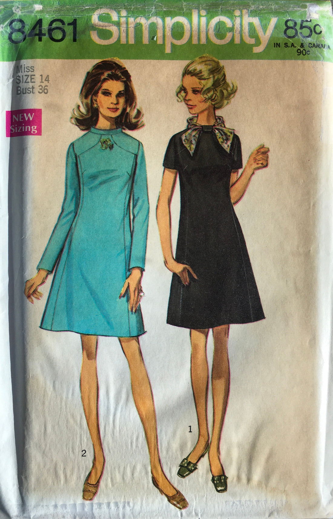 Simplicity 8461 Sewing Pattern (Vintage) UNCUT