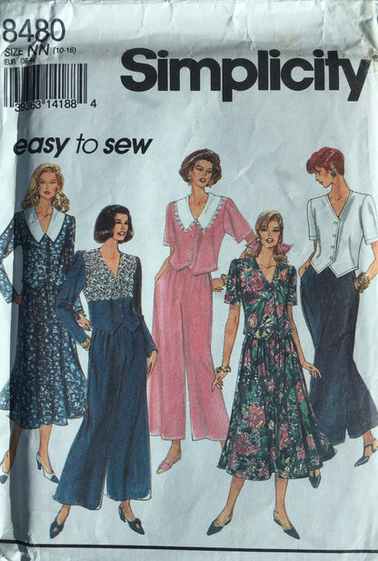 Simplicity 8480 Sewing Pattern (Vintage) UNCUT