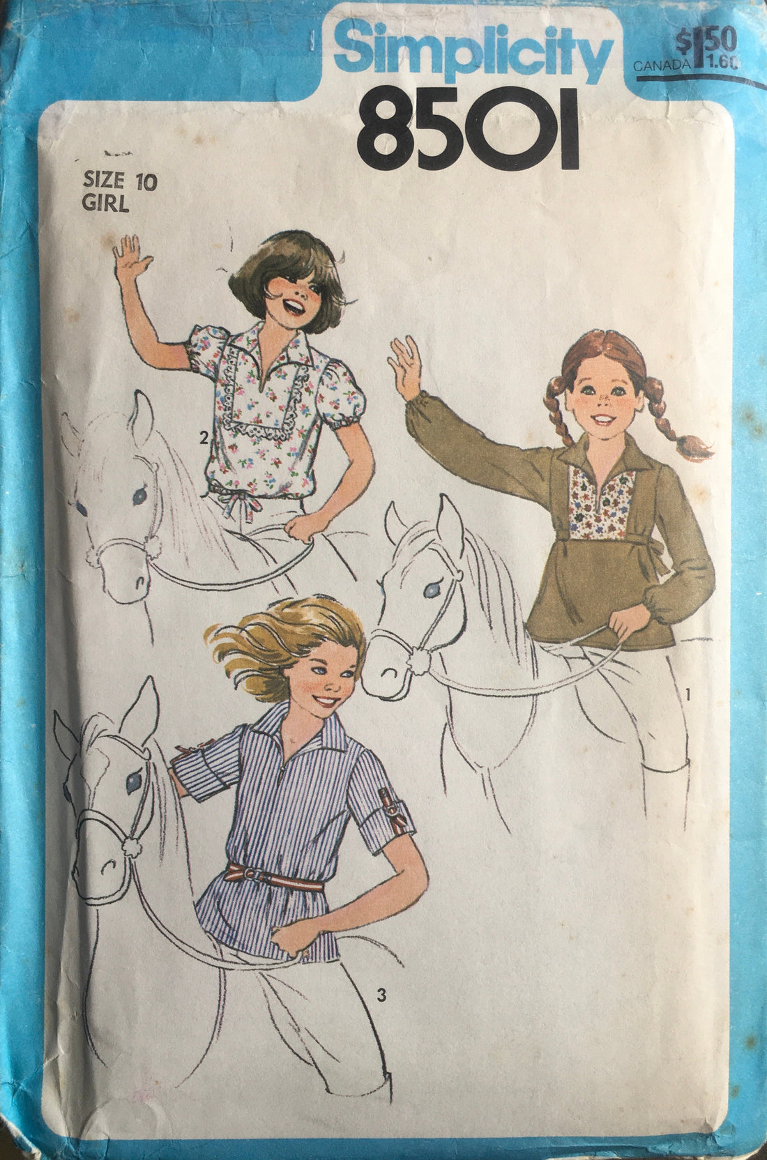 Simplicity 8501 Sewing Pattern (Vintage) CUT