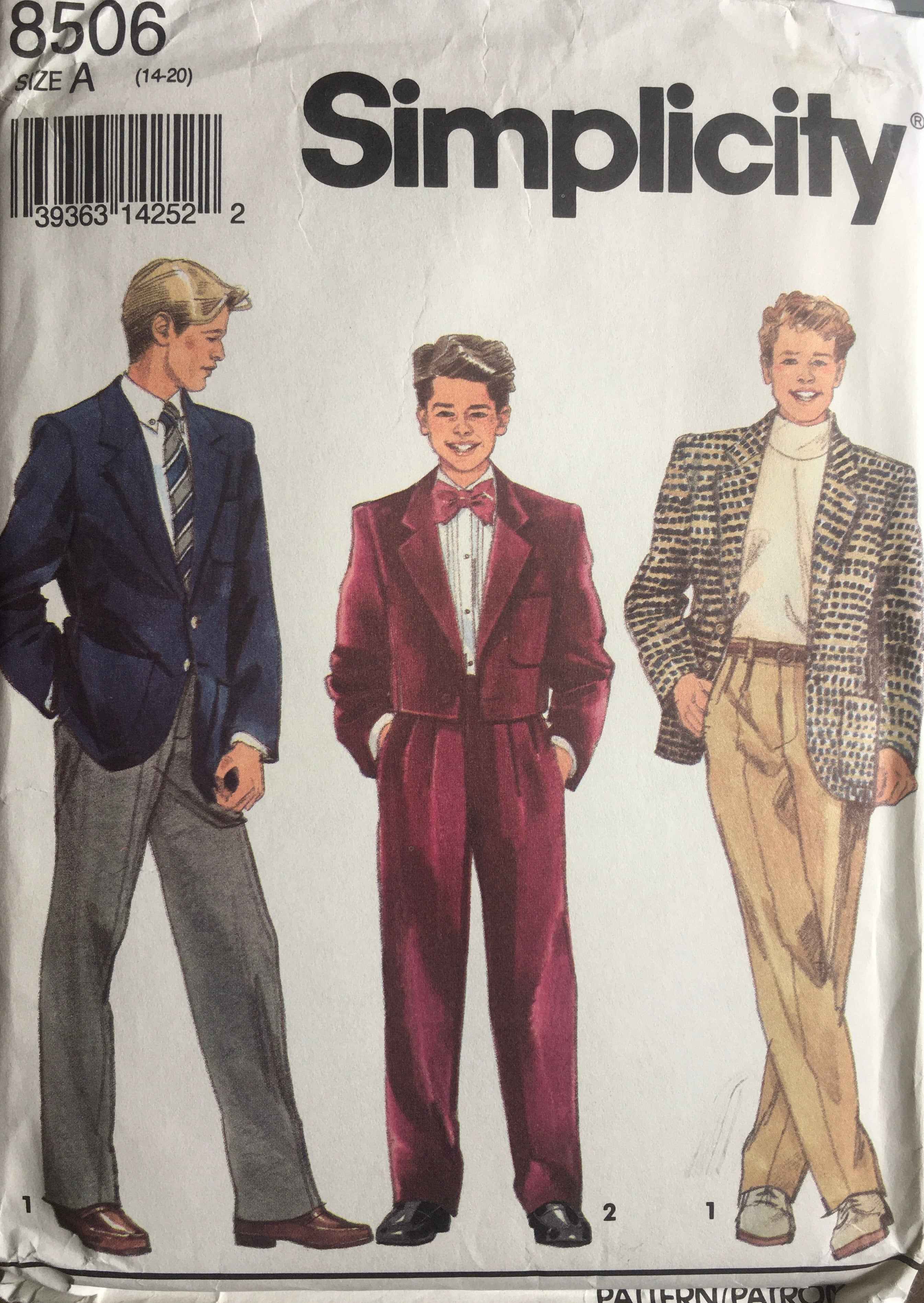 Simplicity 8506 Sewing Pattern (Vintage) UNCUT