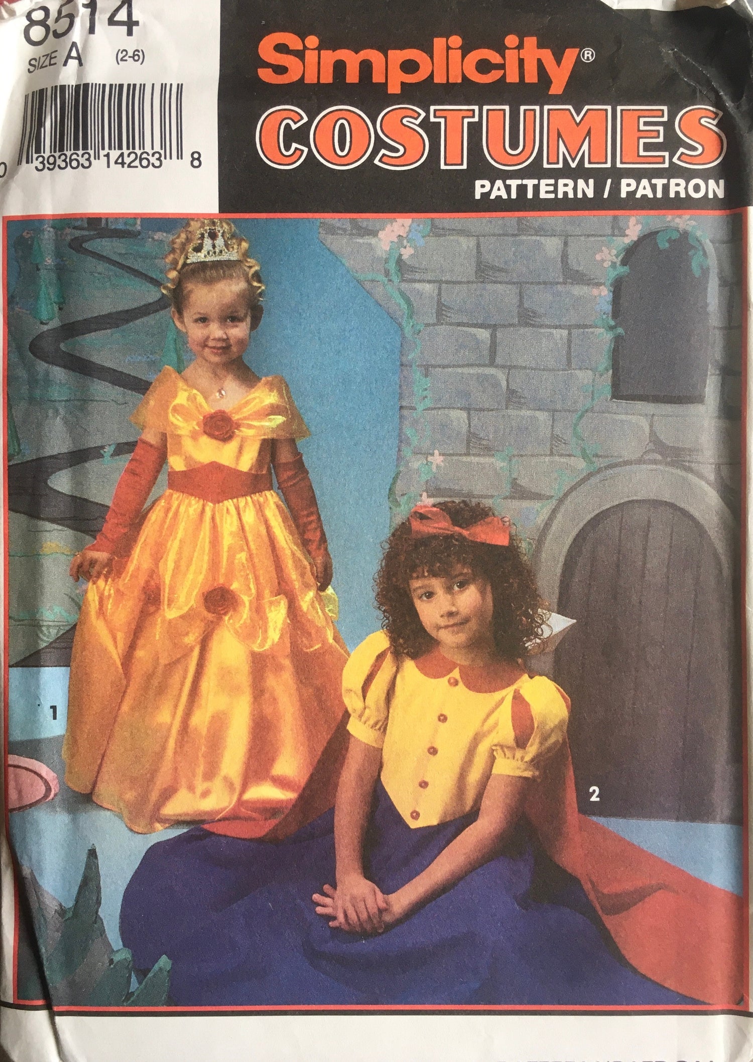 Simplicity 8514 Sewing Pattern (Vintage) UNCUT