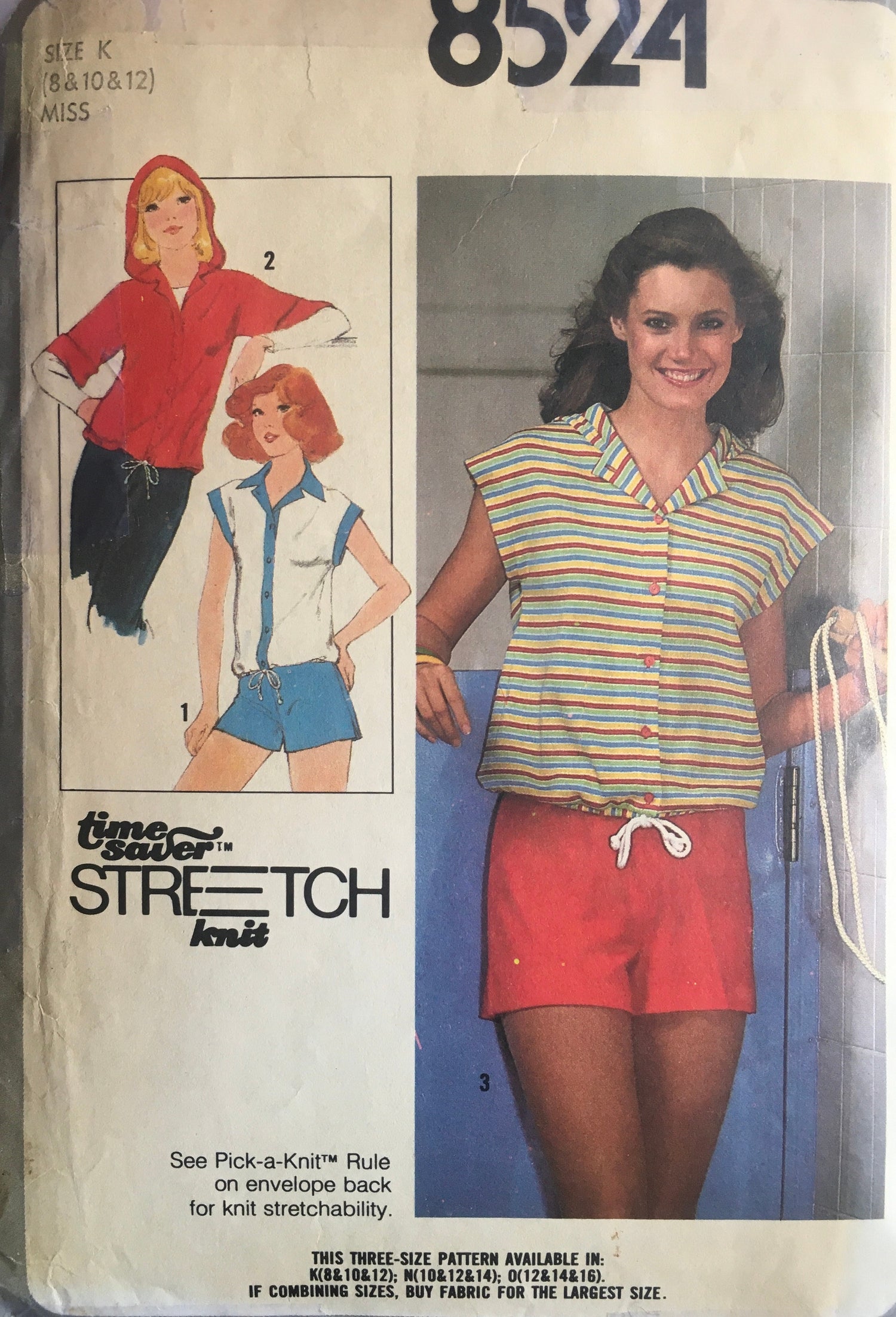 Simplicity 8524 Sewing Pattern (Vintage) CUT
