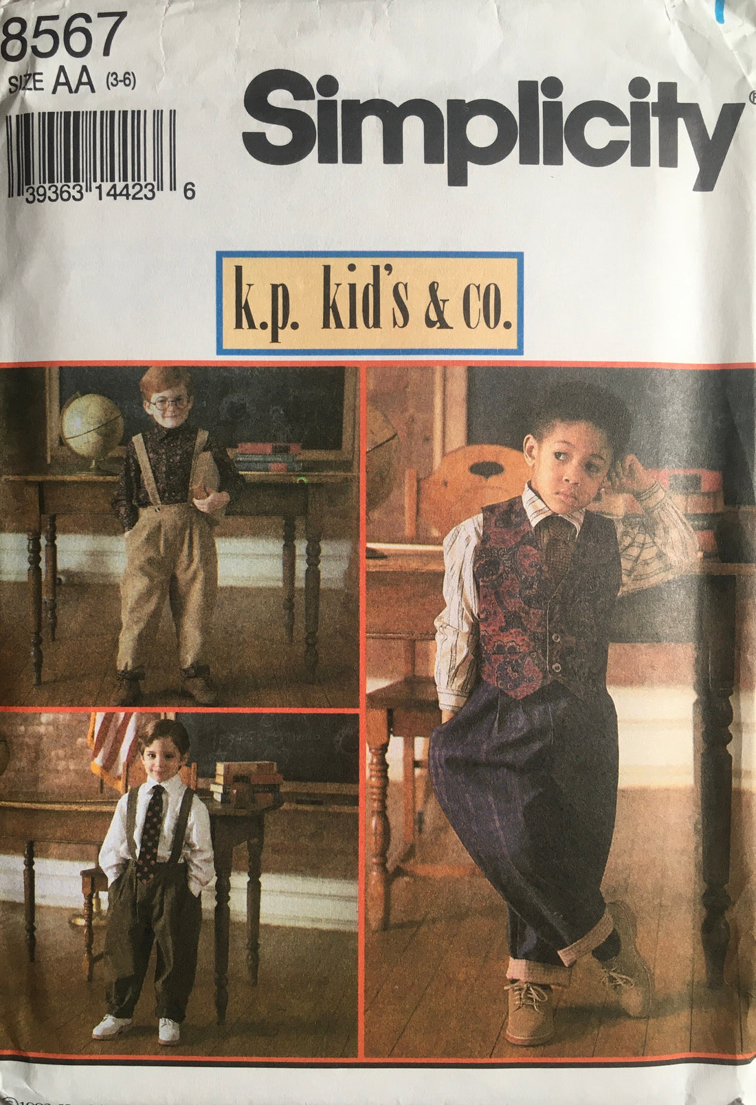 Simplicity 8567 Sewing Pattern (Vintage) UNCUT/CUT