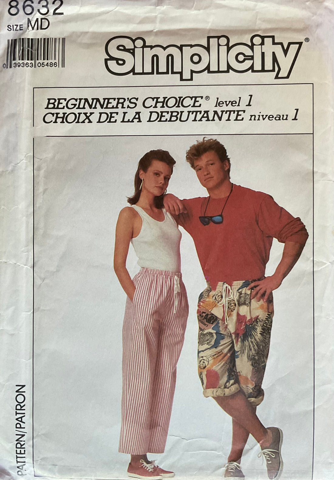Simplicity 8632 Sewing Pattern (Vintage) CUT