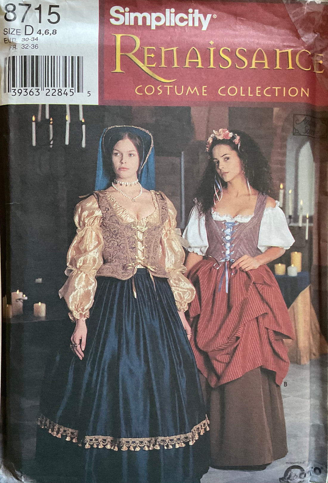 Simplicity 8715 Sewing Pattern (Vintage) UNCUT