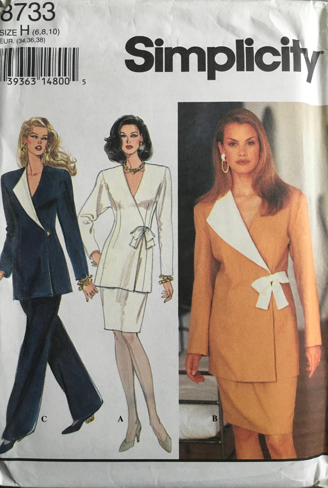 Simplicity 8733 Sewing Pattern (Vintage) UNCUT