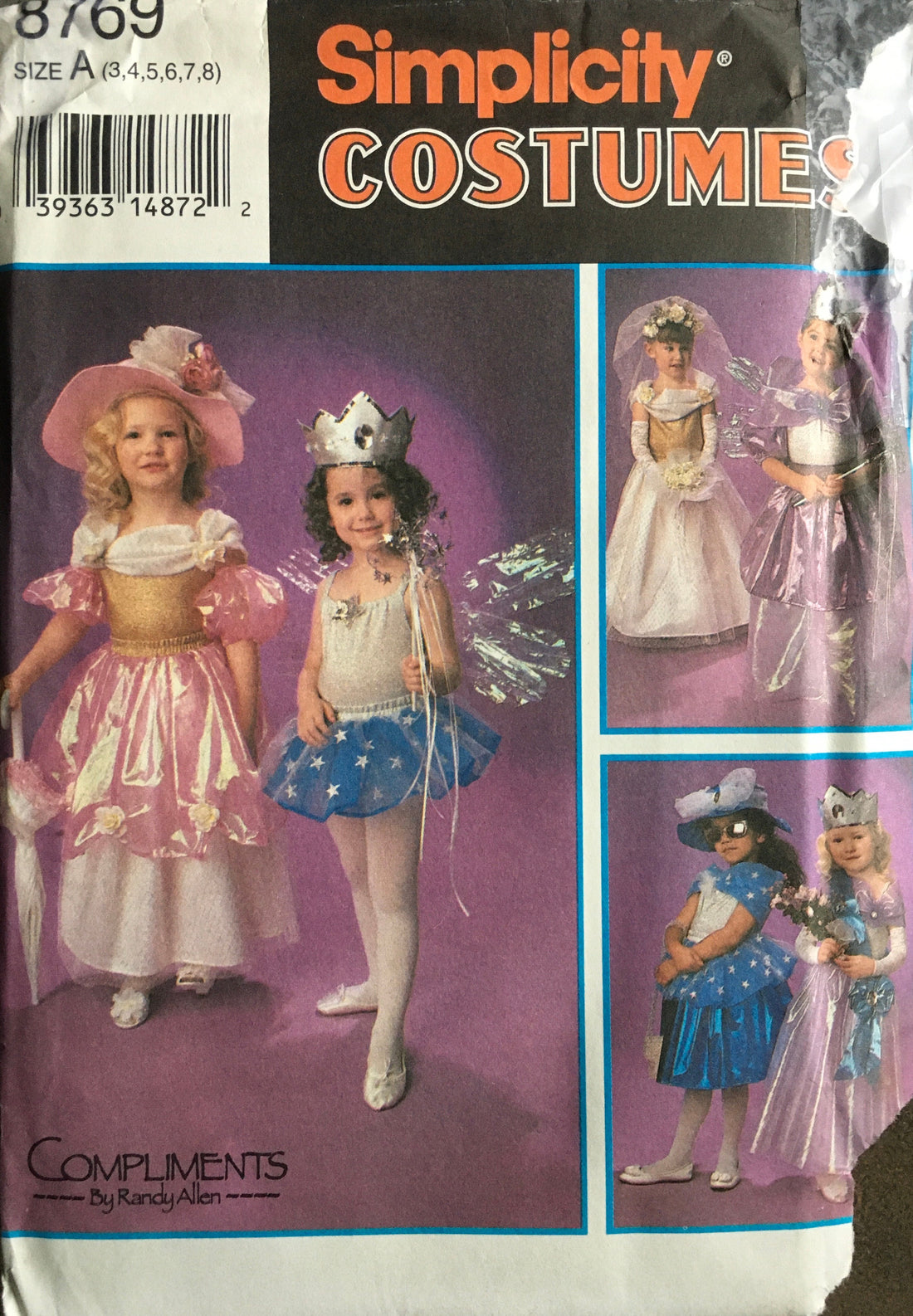 Simplicity 8769 Sewing Pattern (Vintage) UNCUT
