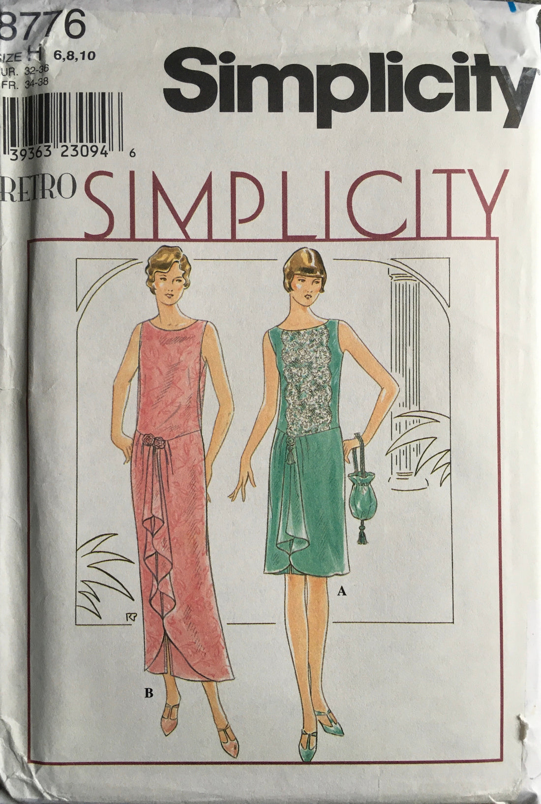 Simplicity 8776 Sewing Pattern (Vintage) UNCUT