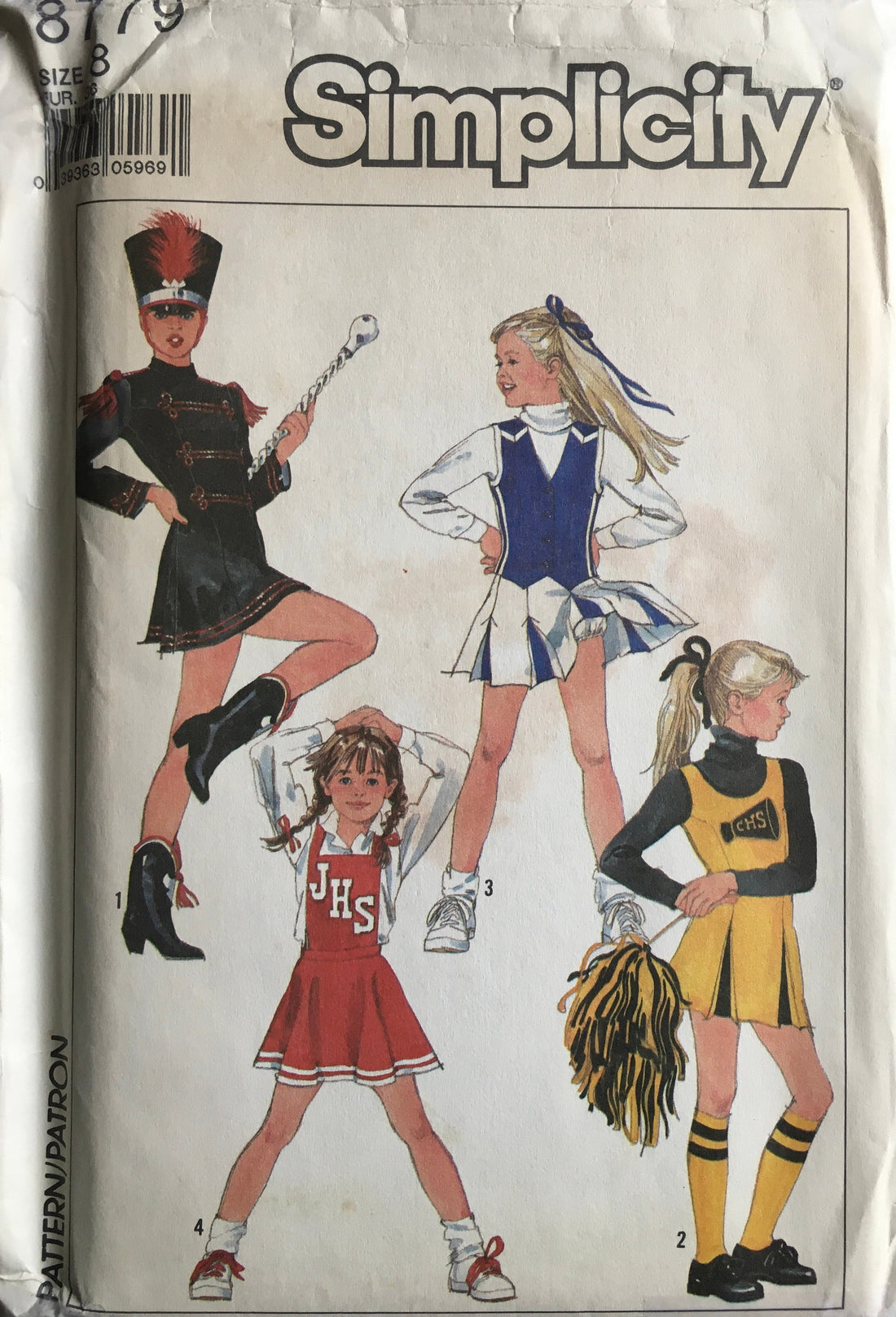 Simplicity 8779/8782 Sewing Pattern (Vintage) UNCUT