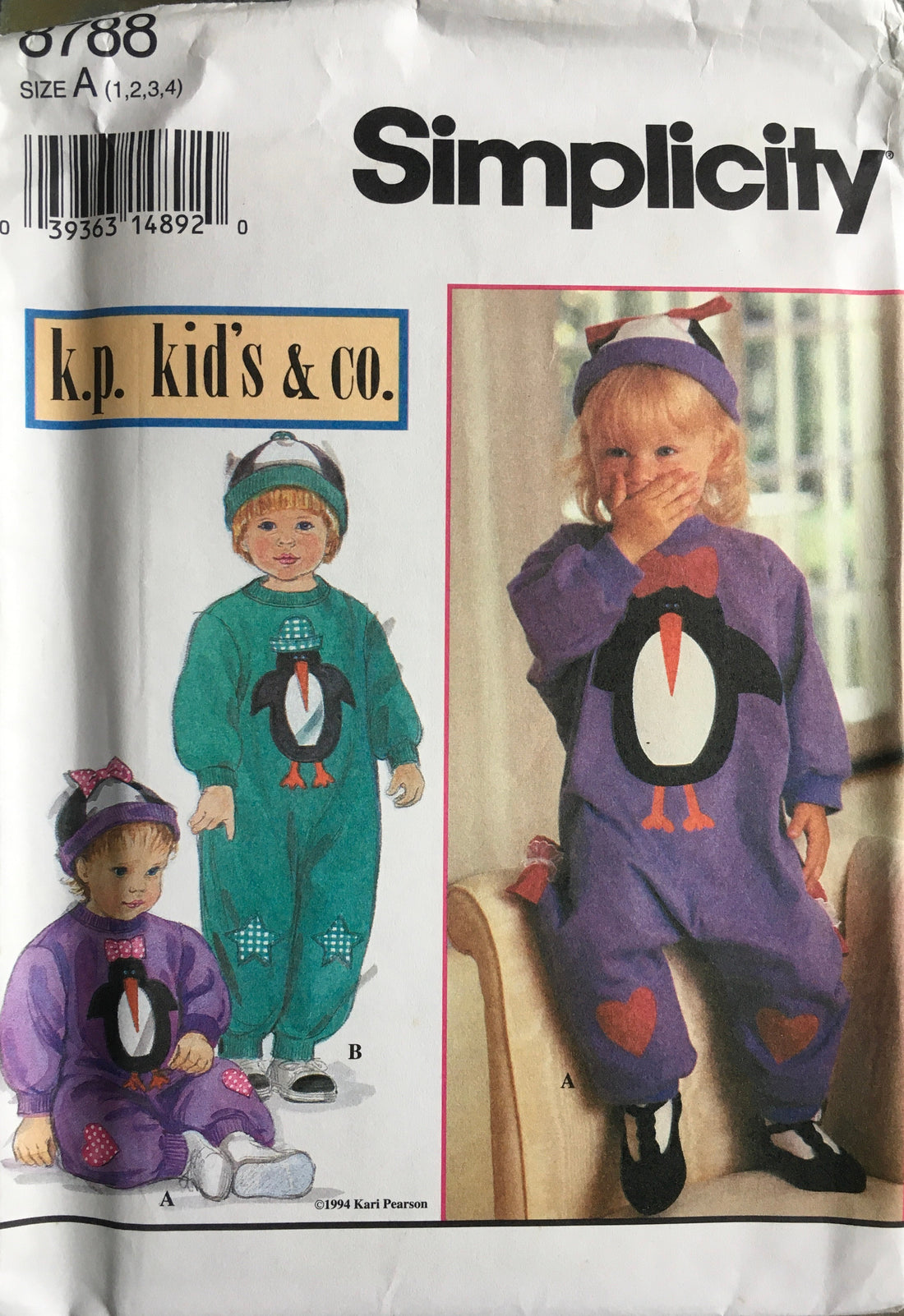 Simplicity 8788 Sewing Pattern (Vintage) UNCUT