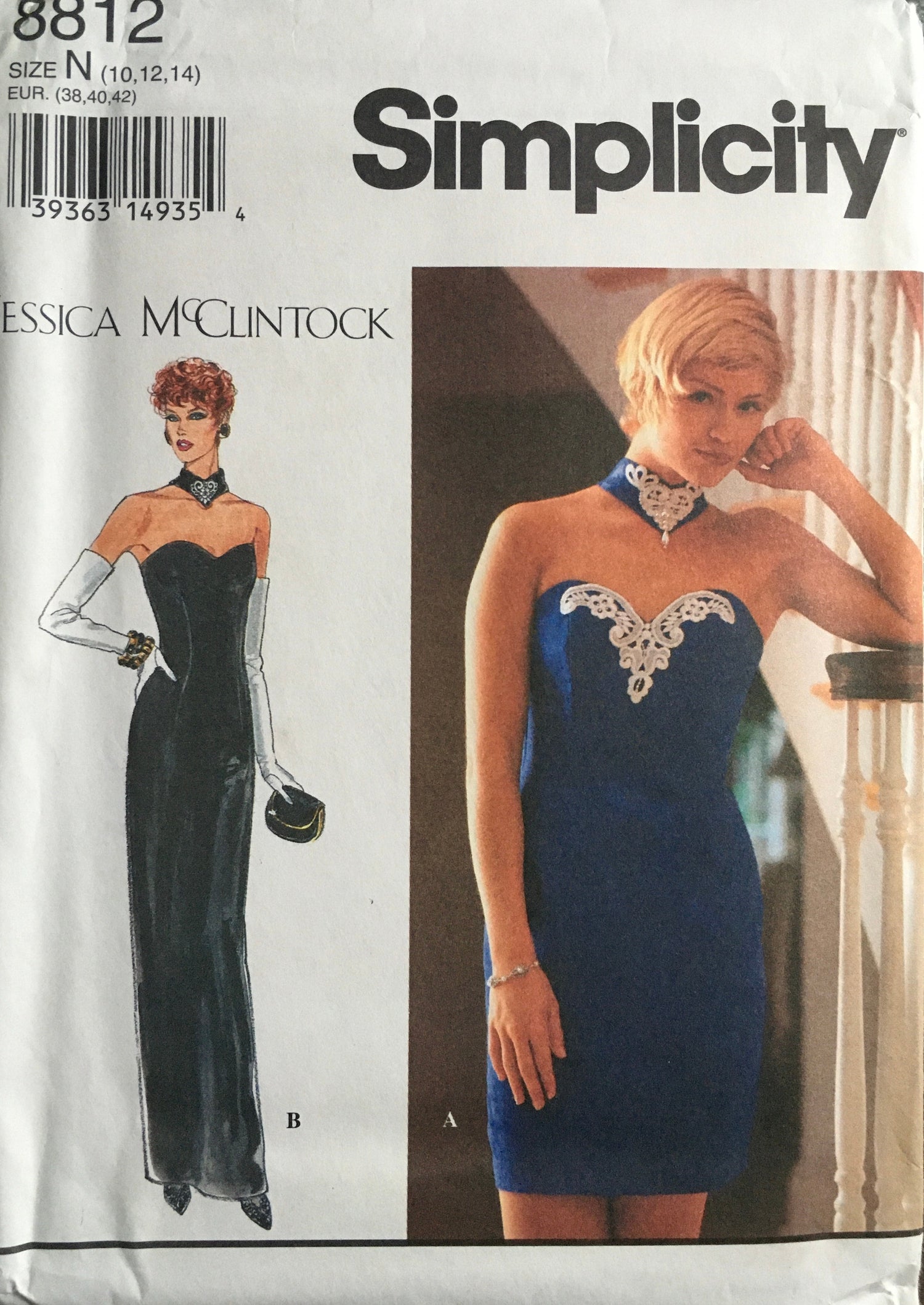 Simplicity 8812 Sewing Pattern (Vintage) UNCUT