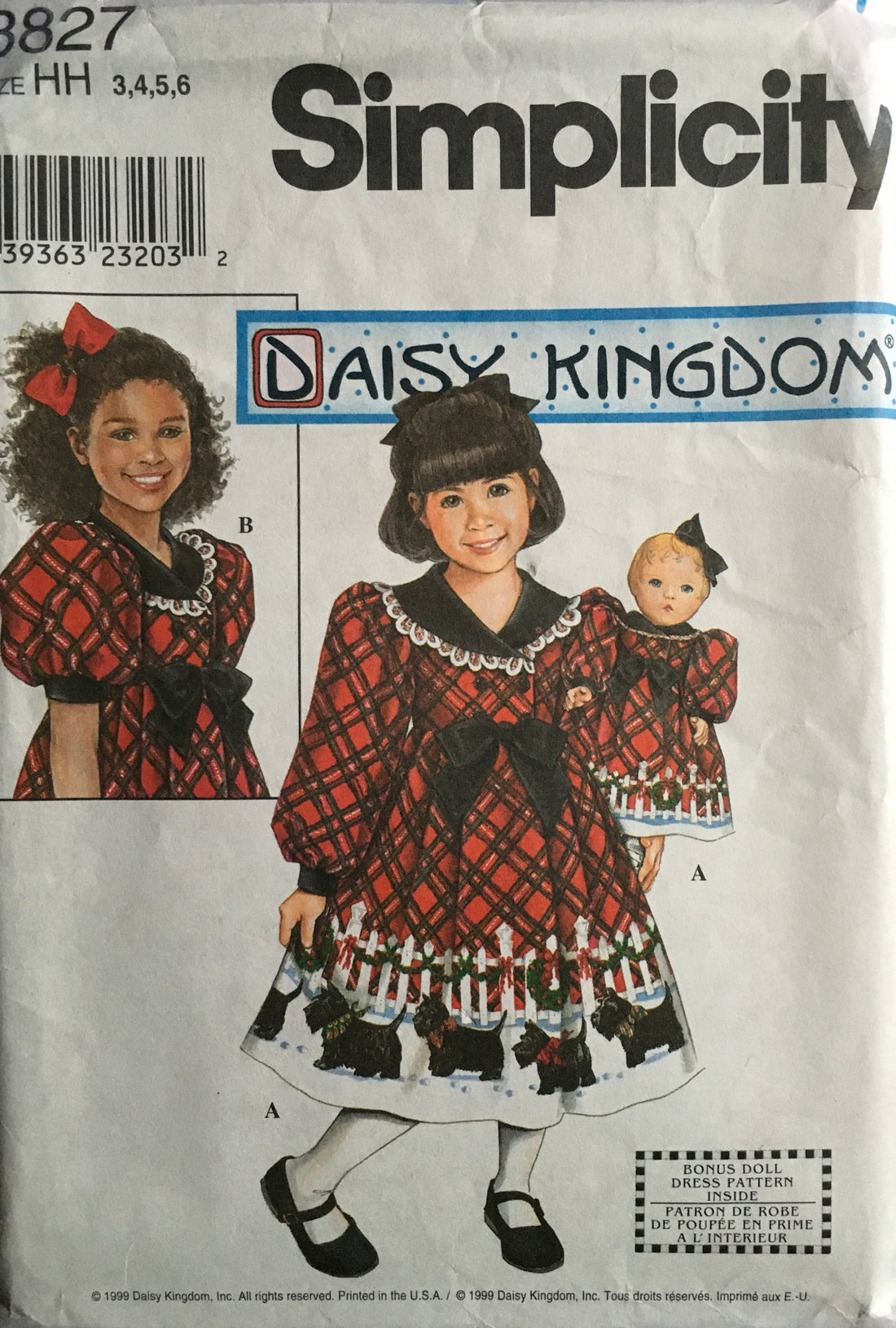 Simplicity 8827 Sewing Pattern (Vintage) UNCUT
