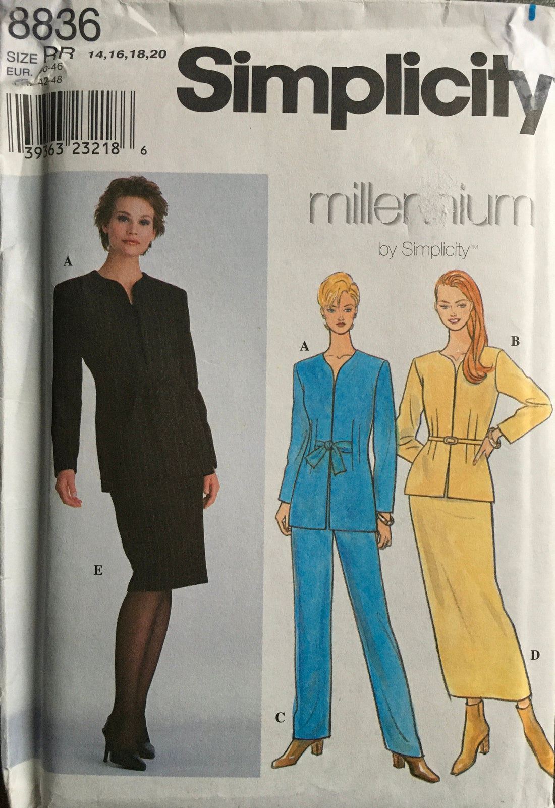 Simplicity 8836 Sewing Pattern (Vintage) UNCUT