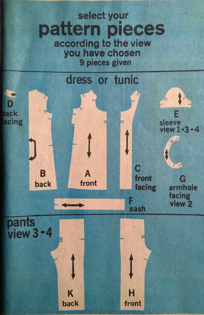Simplicity 8845 Sewing Pattern (Vintage) UNCUT