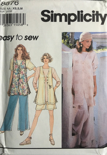 Simplicity 8876 Sewing Pattern (Vintage) UNCUT