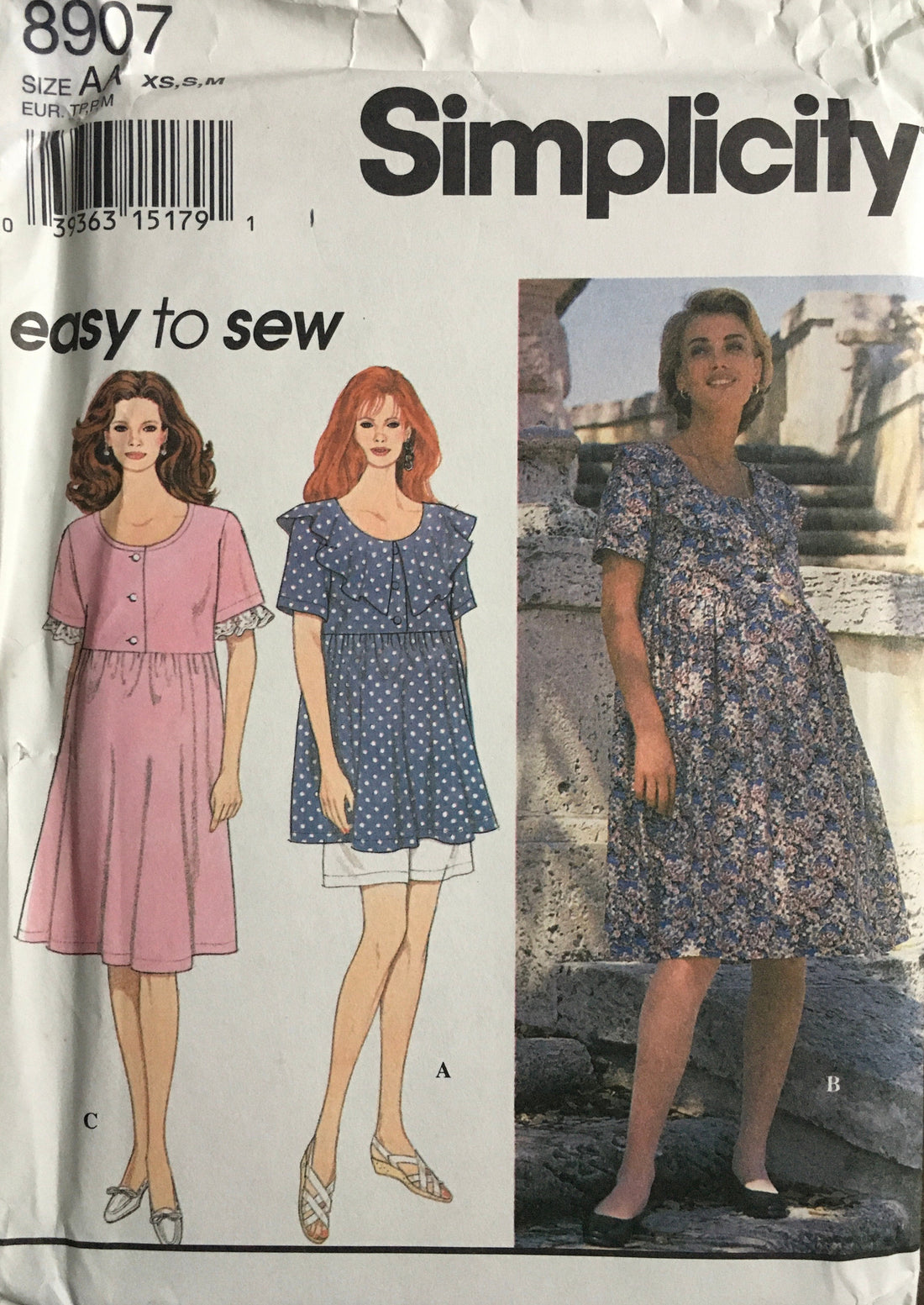 Simplicity 8907 Sewing Pattern (Vintage) UNCUT