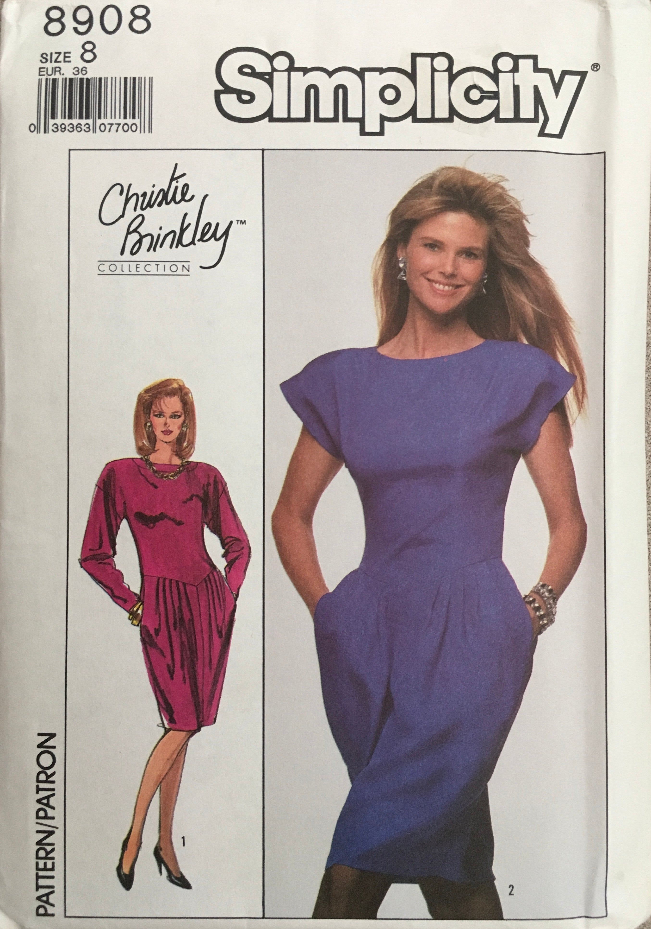 Simplicity 8908 Sewing Pattern (Vintage) UNCUT