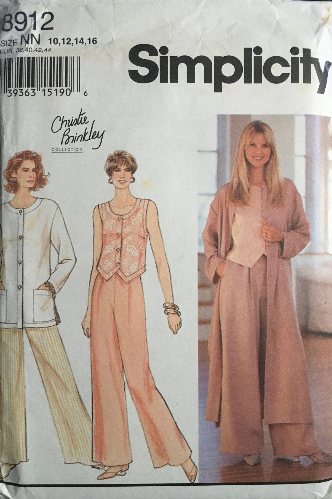 Simplicity 8912 Sewing Pattern (Vintage) UNCUT