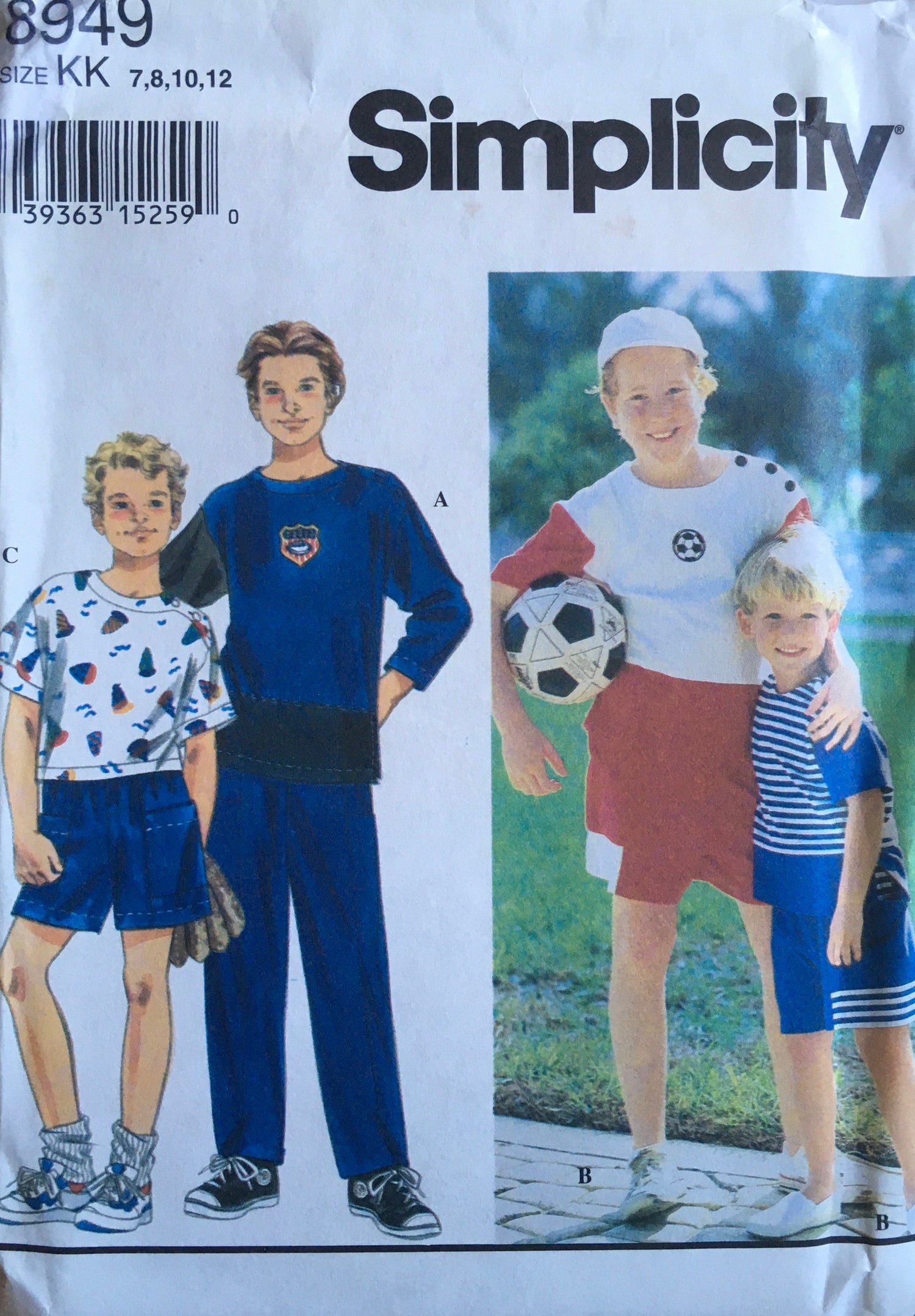 Simplicity 8949 Sewing Pattern (Vintage) UNCUT
