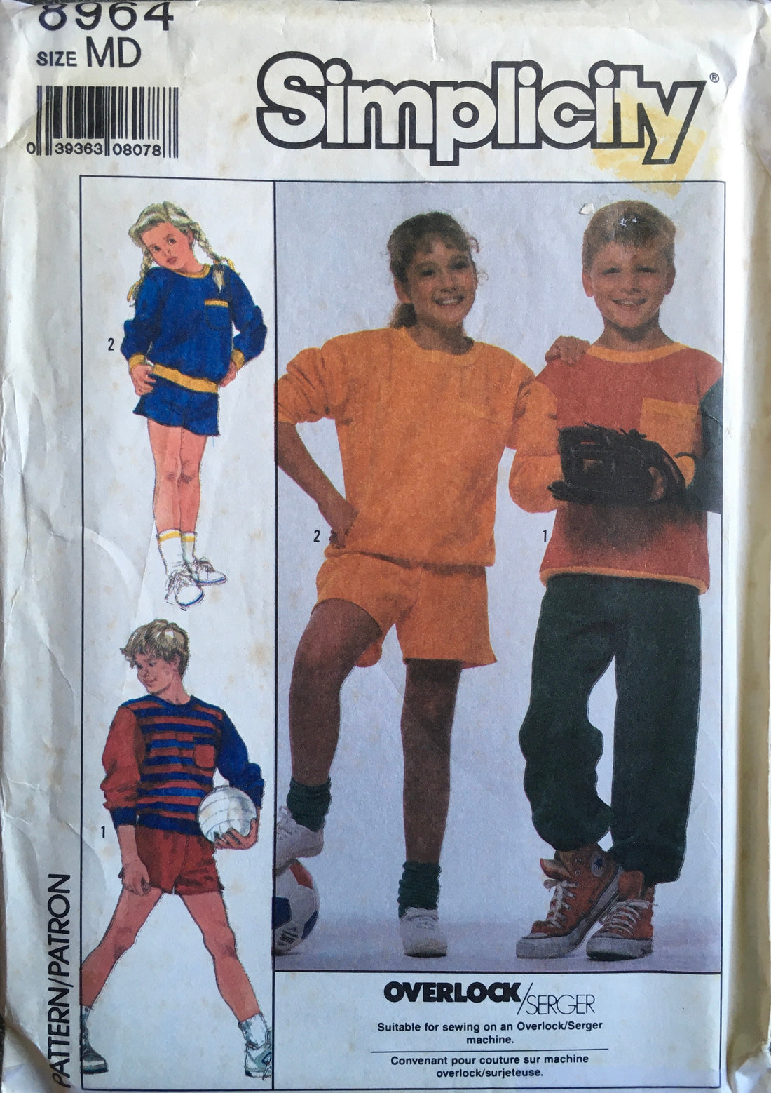 Simplicity 8964 Sewing Pattern (Vintage) UNCUT