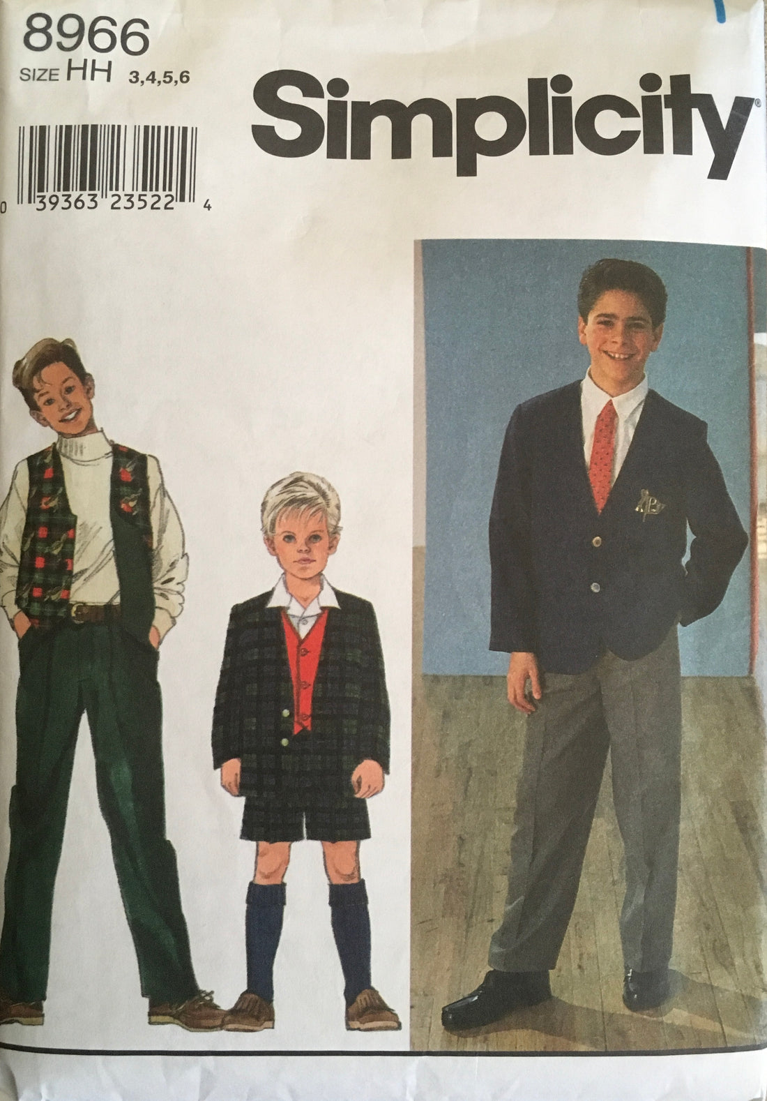 Simplicity 8966 Sewing Pattern (Vintage) CUT