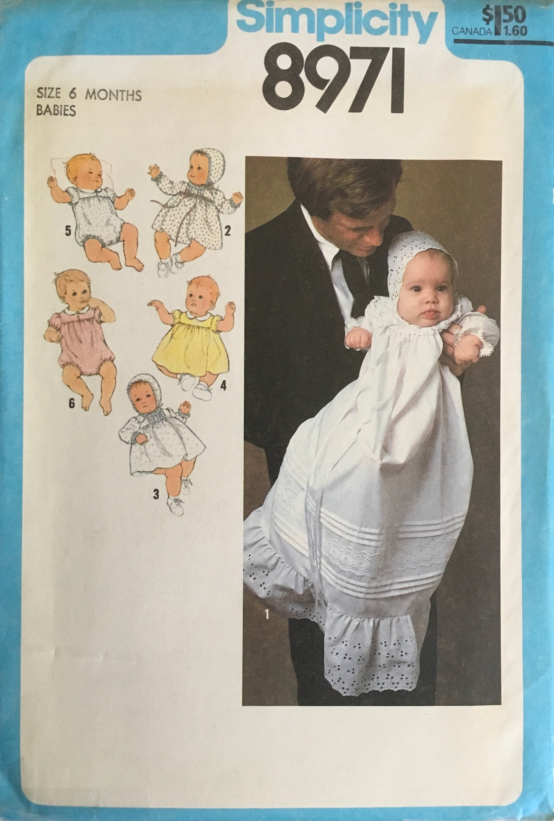 Simplicity 8971 Sewing Pattern (Vintage) UNCUT