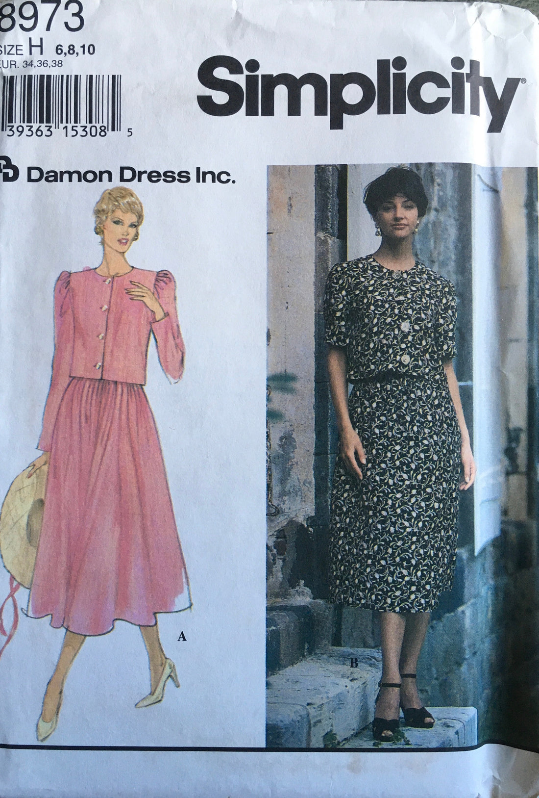 Simplicity 8973 Sewing Pattern (Vintage) UNCUT