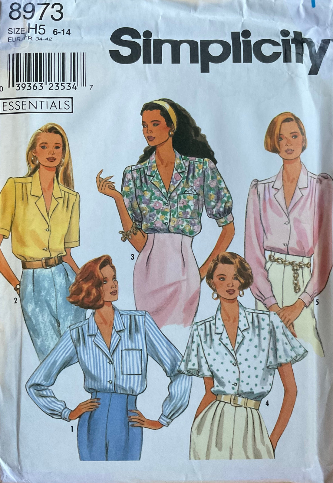 Simplicity 8973 Sewing Pattern (Vintage) UNCUT