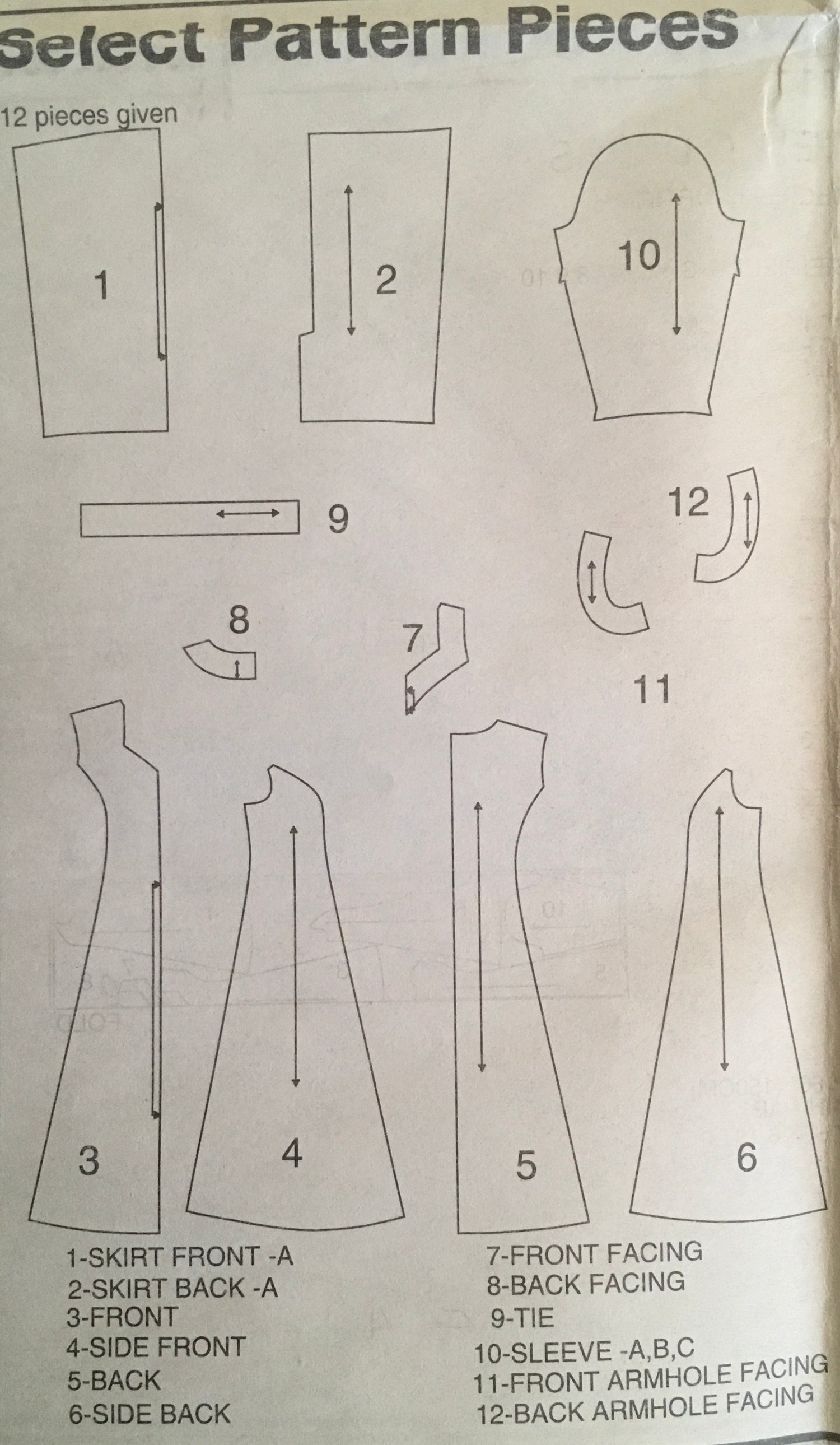 Simplicity 9006 Sewing Pattern (Vintage) UNCUT/CUT