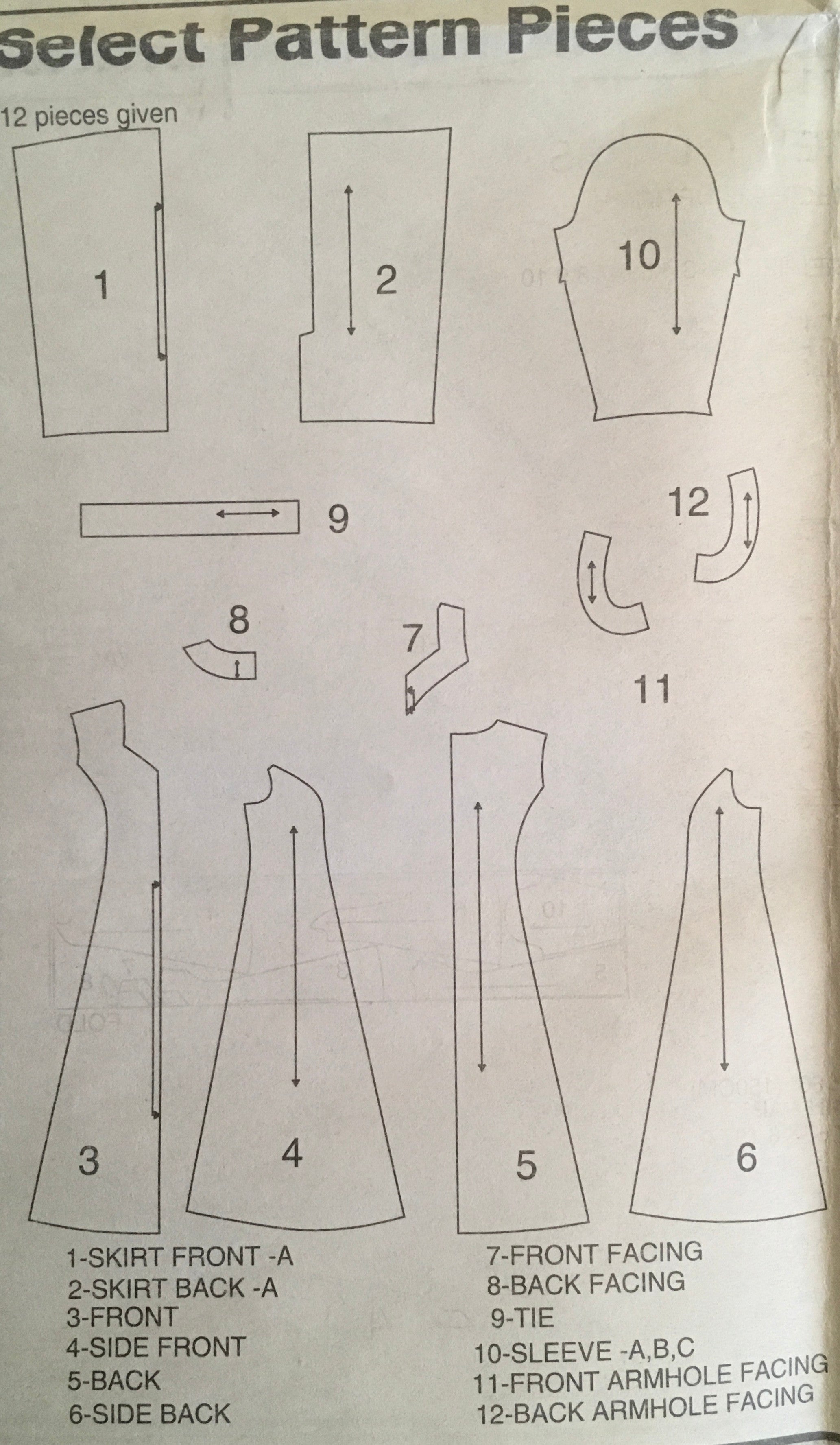 Simplicity 9006 Sewing Pattern (Vintage) UNCUT/CUT