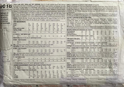 Simplicity 9018 Sewing Pattern (Vintage) CUT
