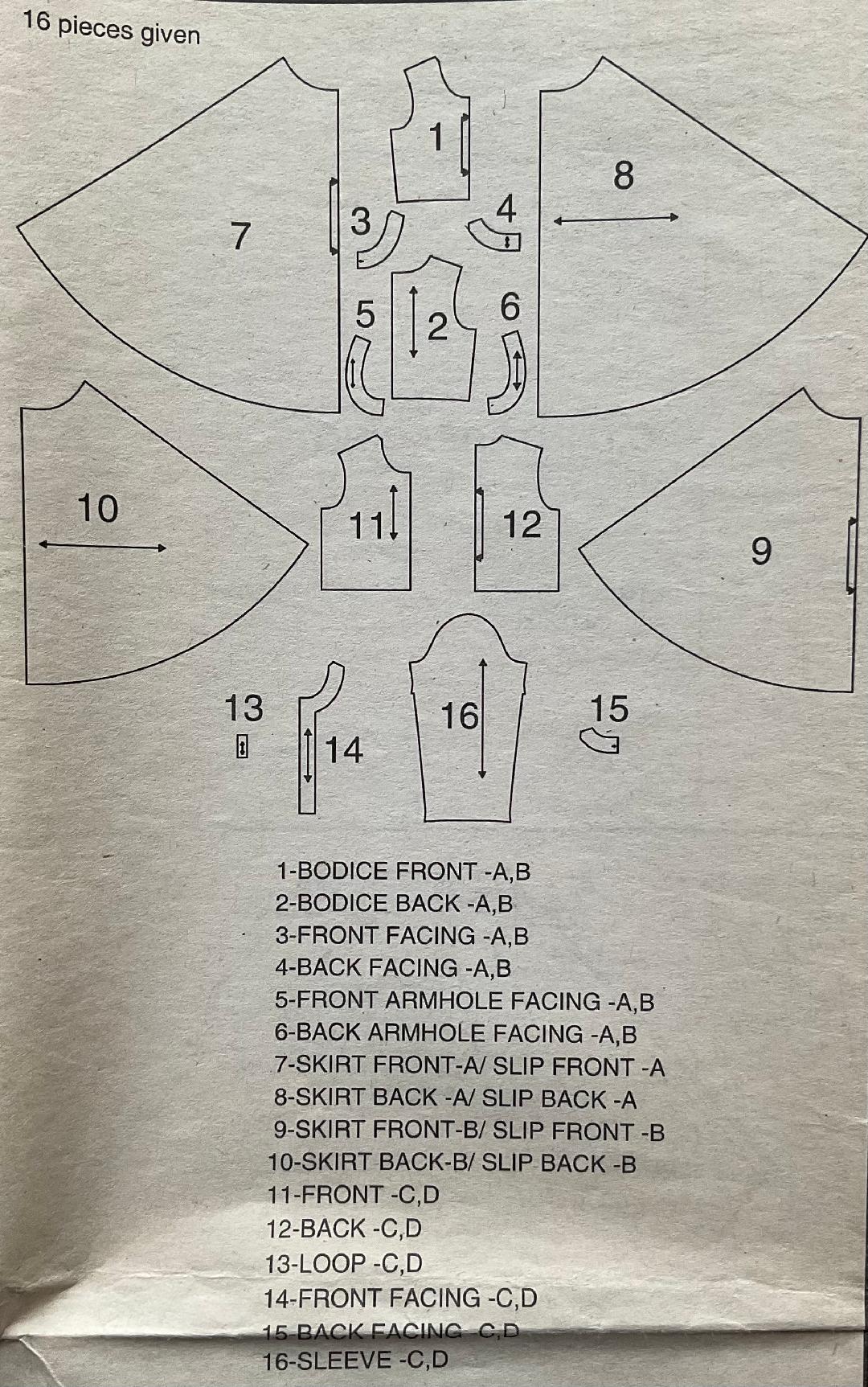 Simplicity 9018 Sewing Pattern (Vintage) CUT