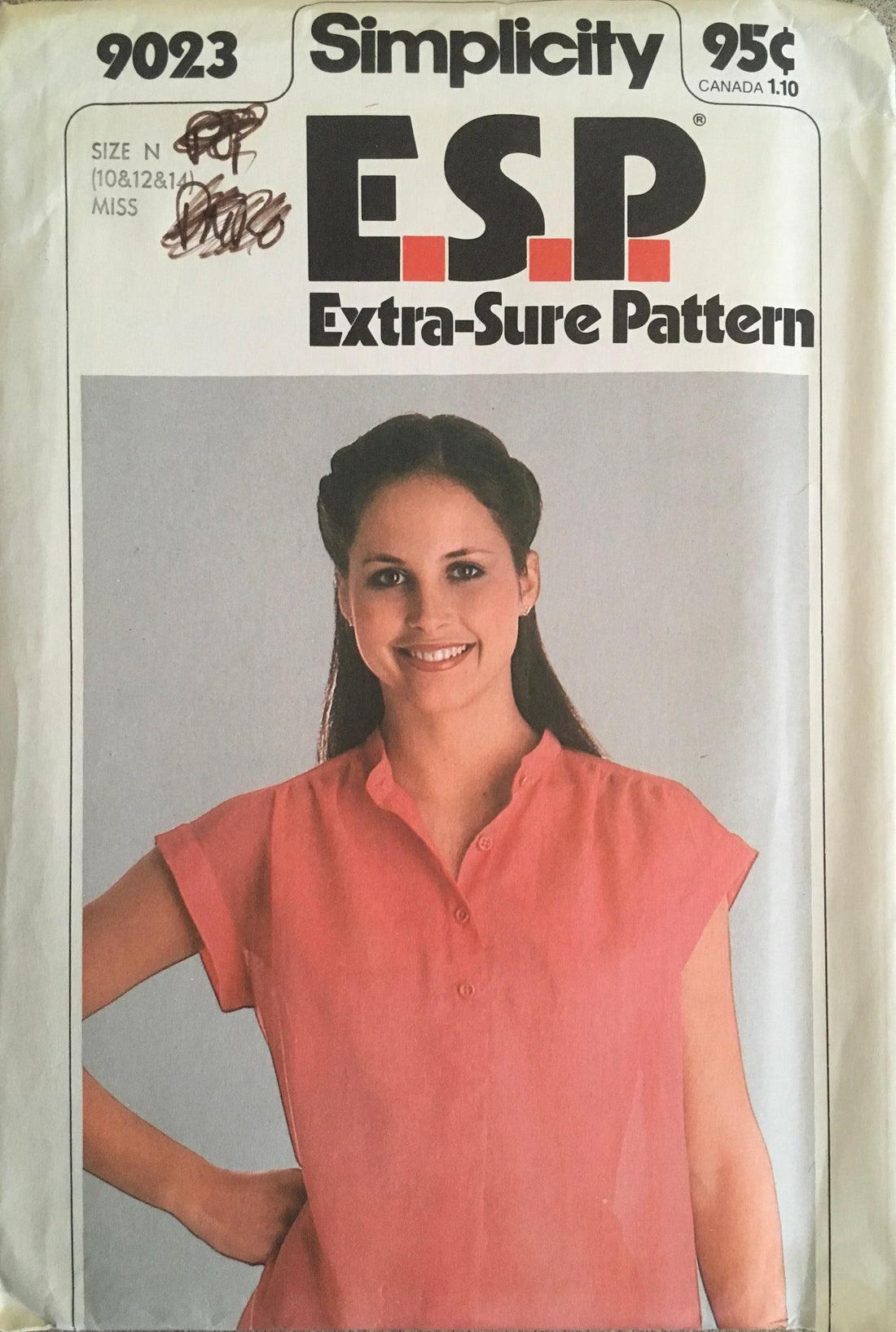 Simplicity 9023 Sewing Pattern (Vintage) UNCUT