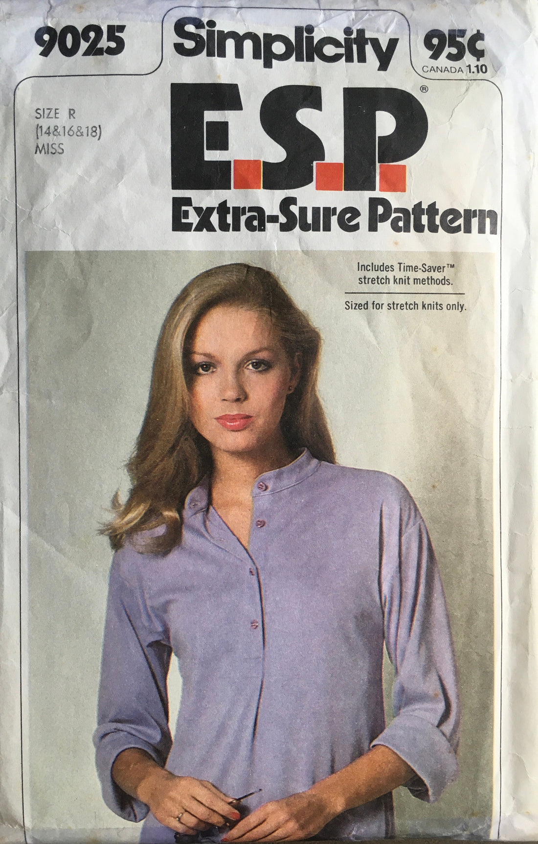 Simplicity 9025 Sewing Pattern (Vintage) CUT