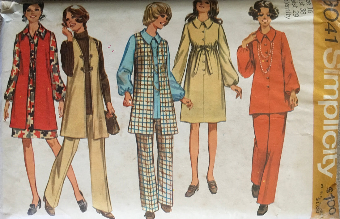 Simplicity 9041 Sewing Pattern (Vintage) CUT