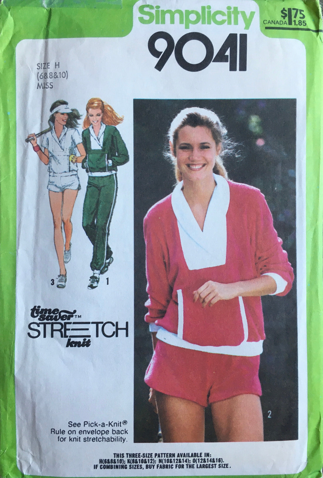 Simplicity 9041 Sewing Pattern (Vintage) UNCUT/CUT