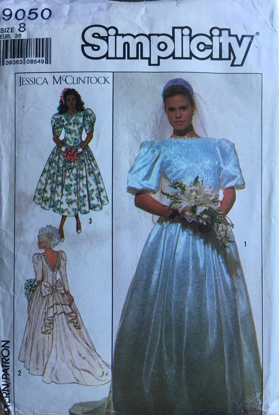 Simplicity 9050 Sewing Pattern (Vintage) CUT