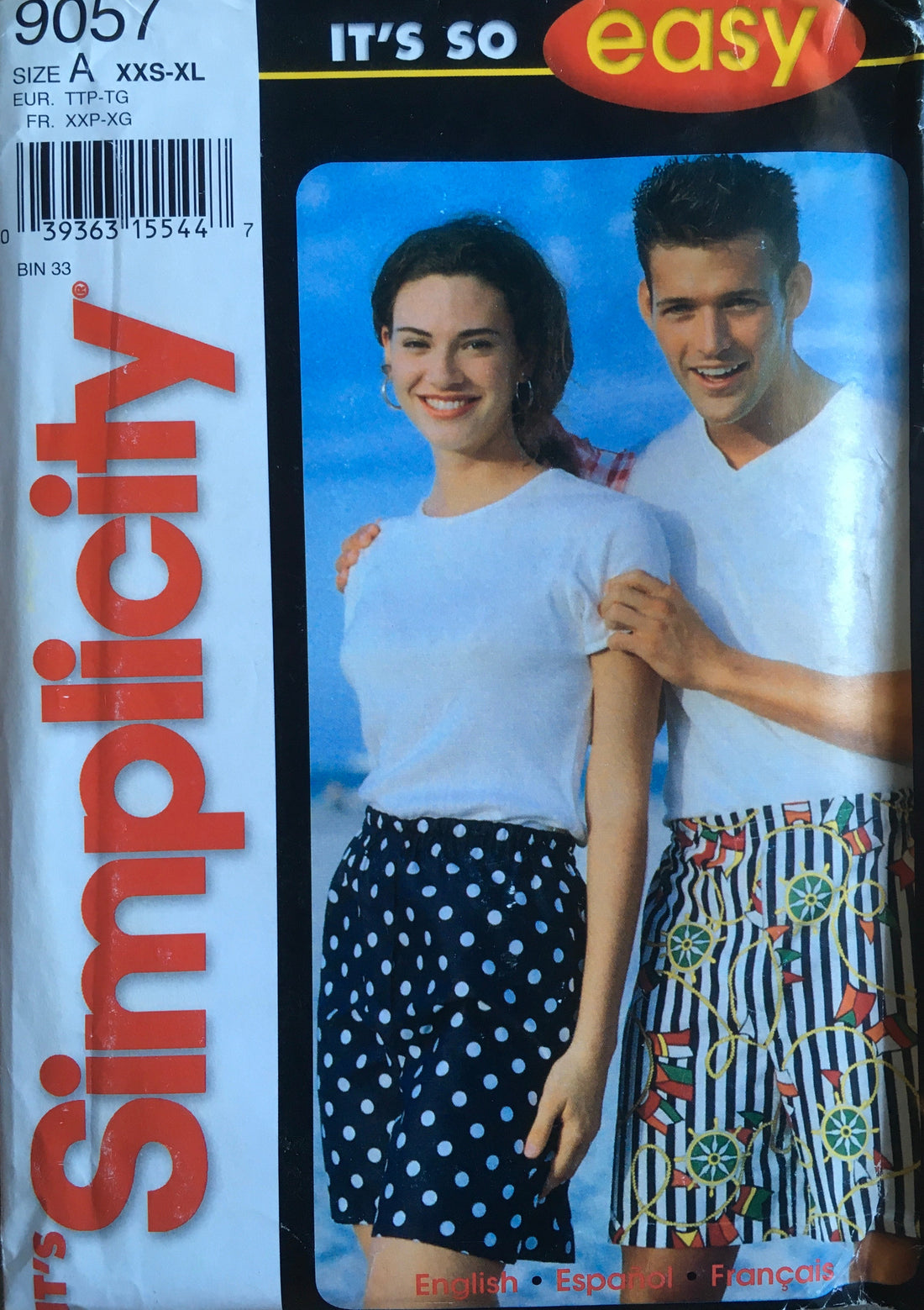 Simplicity 9057 Sewing Pattern (Vintage) UNCUT