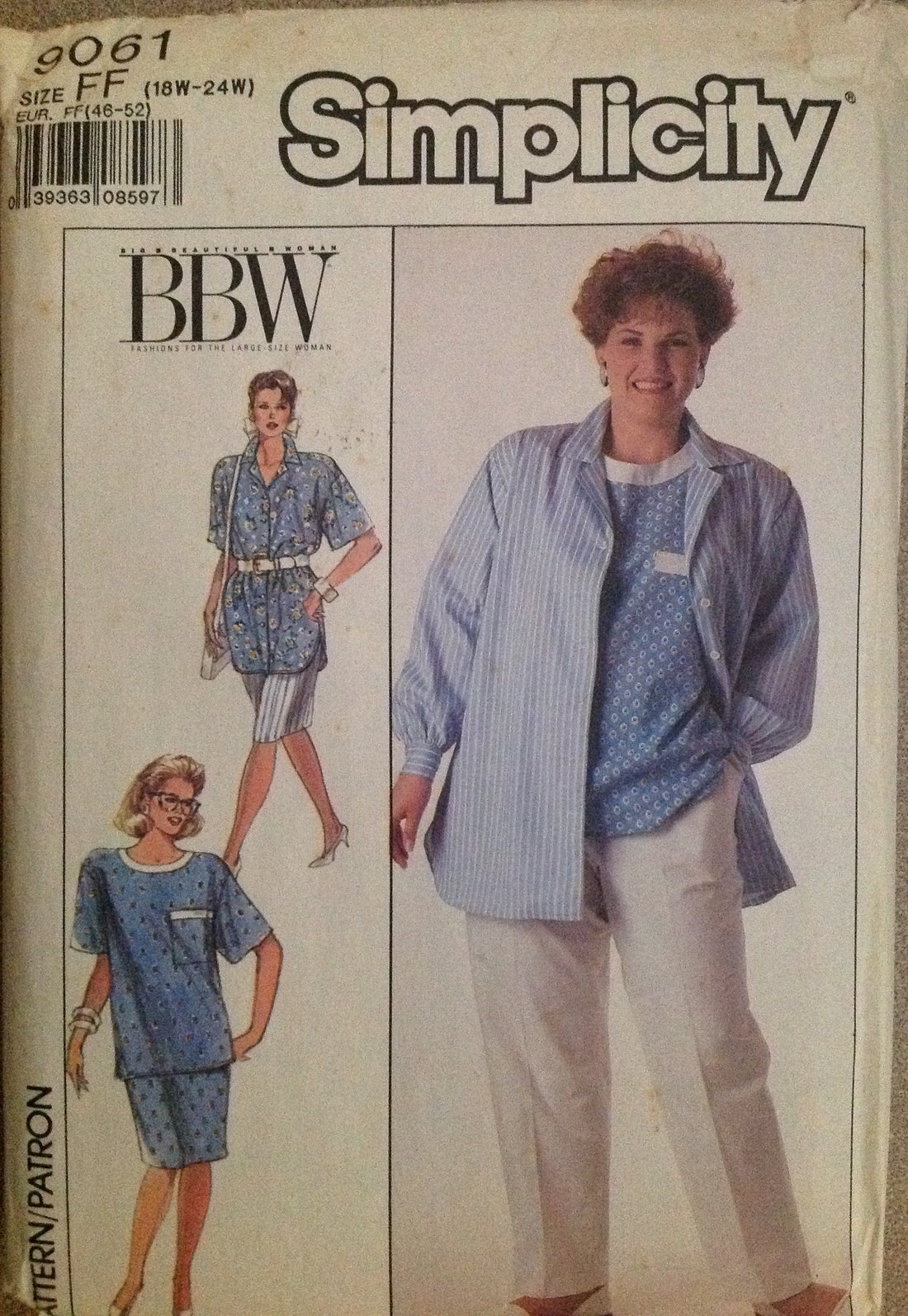 Simplicity 9061 Sewing Pattern (Vintage) UNCUT