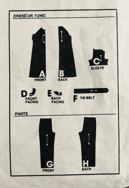 Simplicity 9077 Sewing Pattern (Vintage) CUT