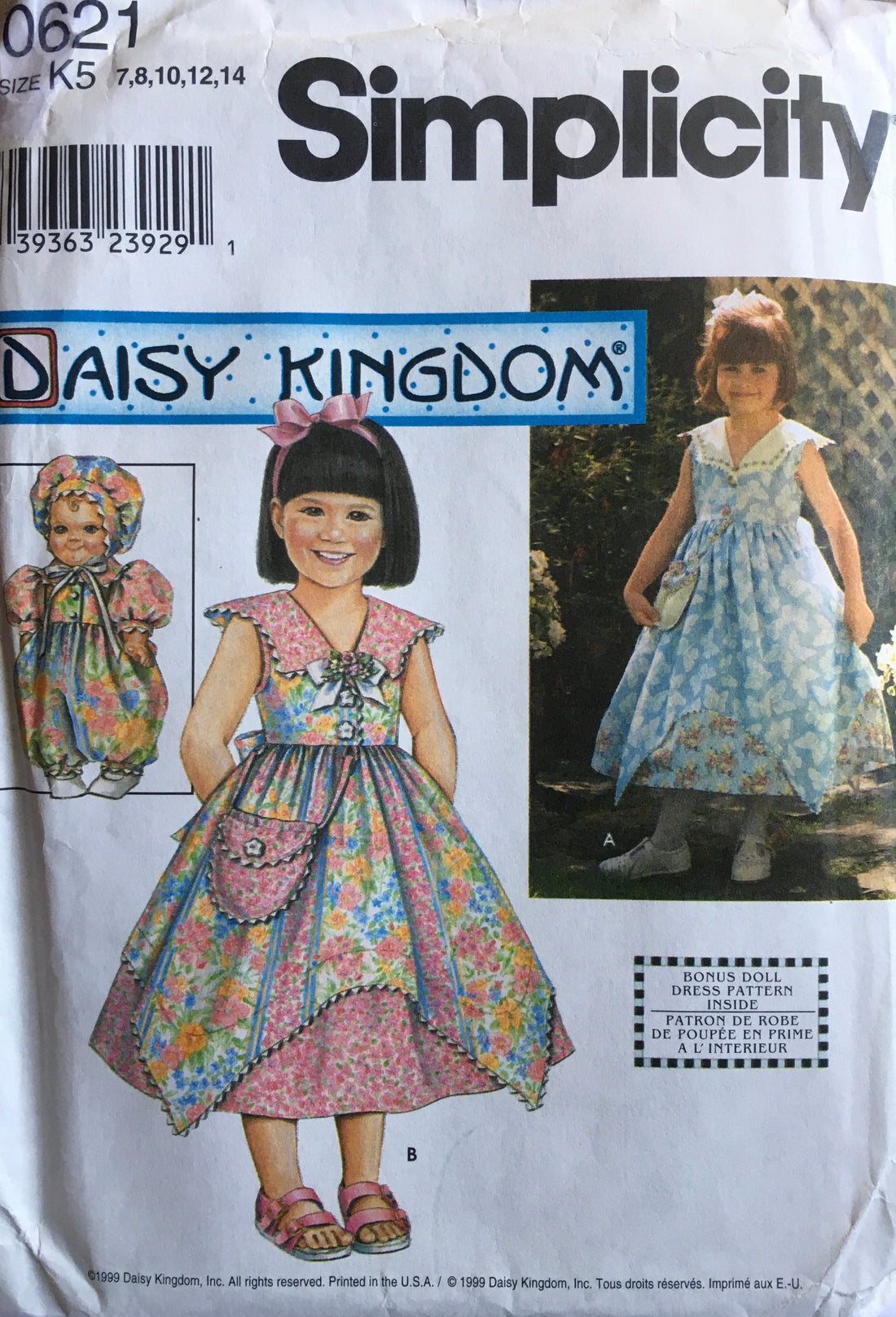 Simplicity 9094 Sewing Pattern (Vintage) UNCUT