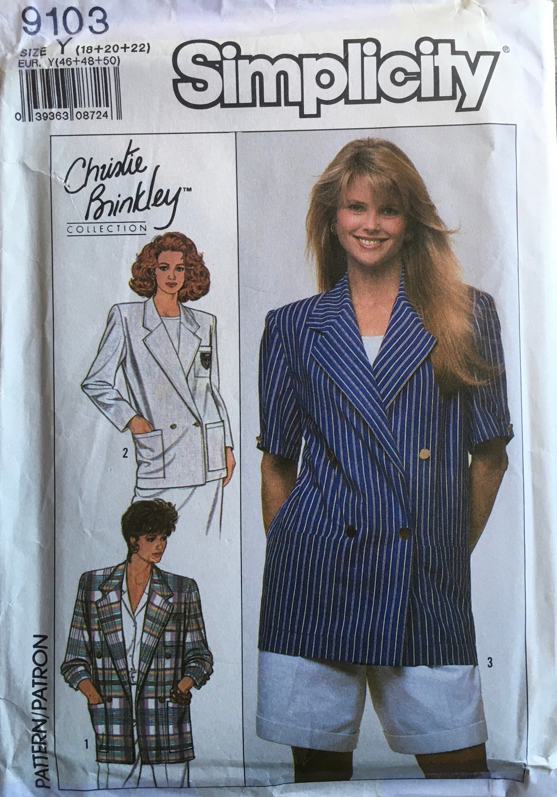 Simplicity 9103 Sewing Pattern (Vintage) UNCUT